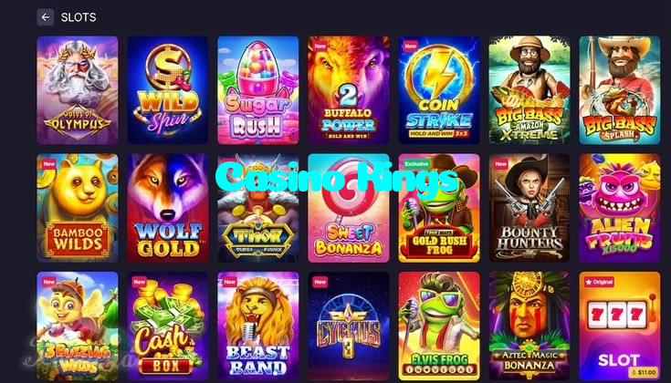 available types of Casino Kings bet including pre-match live express and system bets